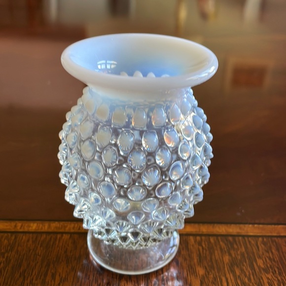 Fenton Other - Fenton French Opalescent mini straight edge vase.
